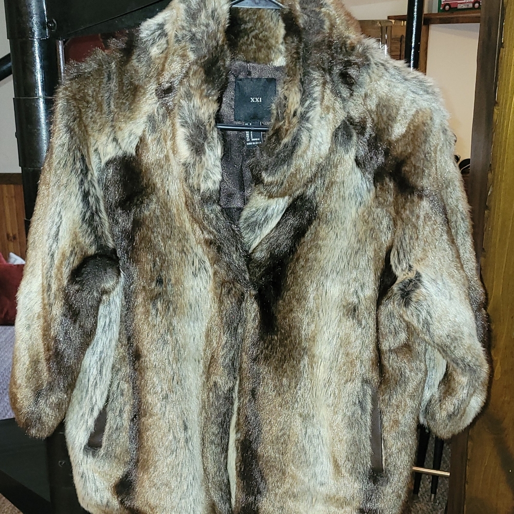 Faux Fur Jacket
